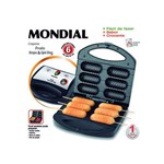 Ficha técnica e caractérísticas do produto Crepeira Pratic Crepe Hot Dog Cp-01 Mondial 110v