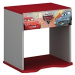 Ficha técnica e caractérísticas do produto Criado-Mudo Infantil Pura Magia Carros Disney Star com 1 Gaveta - Vermelho