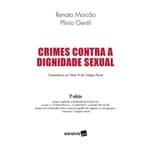 Ficha técnica e caractérísticas do produto Crimes Contra a Dignidade Sexual - Saraiva