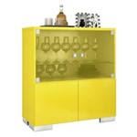 Ficha técnica e caractérísticas do produto Cristaleira JB 4000 Amarelo - JB Bechara - Amarelo
