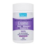 Ficha técnica e caractérísticas do produto Cromo com Vitaminas E, B6 e Zinco - 60 Comprimidos