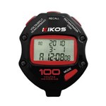 Ficha técnica e caractérísticas do produto Cronômetro Kikos 100 Voltas CR100 Preto e Vermelho com Temporizador de Contagem Duplo