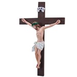 Ficha técnica e caractérísticas do produto Crucifixo 41 Cm Inquebrável de Parede-ecológico