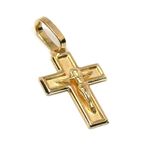 Ficha técnica e caractérísticas do produto Crucifixo em Ouro 18k - com Imagem