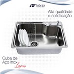 Ficha técnica e caractérísticas do produto Cuba Inox Cozinha Gourmet Luxo com Acessórios - Lacus
