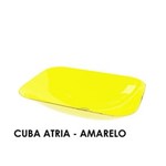 Ficha técnica e caractérísticas do produto Cuba para Banheiro Atria 32x25x10 Amarelo Vtec