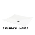 Ficha técnica e caractérísticas do produto Cuba para Banheiro Electra 38x33x7 Branca Vtec