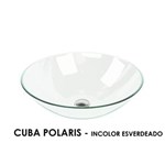 Ficha técnica e caractérísticas do produto Cuba para Banheiro Polaris 32x9,5 Esverdeada Vtec