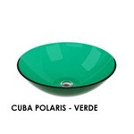Ficha técnica e caractérísticas do produto Cuba para Banheiro Polaris 32x9,5 Verde Vtec