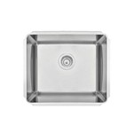 Cuba Profissional em Aco Inox 50x40cm Dritta Pro com Valvula