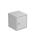 Ficha técnica e caractérísticas do produto Cubo 1 Porta Bcb 02-06 Branco Brv Móveis