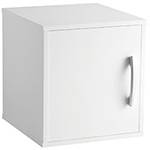 Cubo Decorativo BCB com 1 Porta Branco - BRV Móveis
