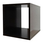 Cubo Decorativo BCB Preto Laca - BRV