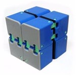 Ficha técnica e caractérísticas do produto Cubo Infinito 8 Cm Brinquedo Anti Stress - 129586
