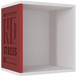 Ficha técnica e caractérísticas do produto Cubo no Stress Invent BNS 30-120 Branco/Vermelho - BRV