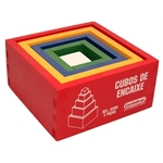 Ficha técnica e caractérísticas do produto Cubos de Encaixe 05 Peças Ref. 0209