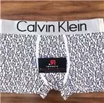 Ficha técnica e caractérísticas do produto Cueca Calvin Klein Branca/preta (P)
