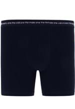 Ficha técnica e caractérísticas do produto Cueca Calvin Klein Underwear Boxer Lettering Azul-marinho