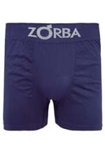 Ficha técnica e caractérísticas do produto Cueca Zorba Boxer Logo Azul-Marinho