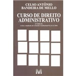 Ficha técnica e caractérísticas do produto Curso de Direito Administrativo - Malheiros - 33 Ed