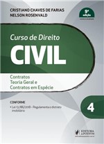 Ficha técnica e caractérísticas do produto Curso de Direito Civil - Contratos - Vol.4 - 2019 - Juspodivm