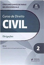 Ficha técnica e caractérísticas do produto Curso de Direito Civil Vol. 2: Obrigações - Juspodivm