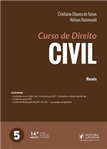 Ficha técnica e caractérísticas do produto Curso de Direito Civil - Volume 5 - Reais (2018) - Juspodivm