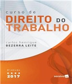 Ficha técnica e caractérísticas do produto Curso de Direito do Trabalho - 08 Ed - Saraiva