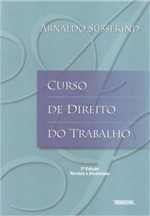 Ficha técnica e caractérísticas do produto CURSO DE DIREITO DO TRABALHO - 3ª ED - Renovar
