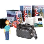 Ficha técnica e caractérísticas do produto Curso de Inglês Barsa Victor com Livros + DVDS + Cds + Bolsa Especial