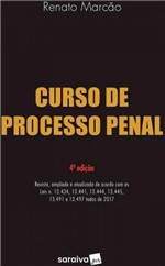 Ficha técnica e caractérísticas do produto Curso de Processo Penal - 4ª Ed. 2018 - Saraiva