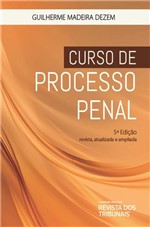 Ficha técnica e caractérísticas do produto Curso de Processo Penal - 5ª Ed. 2019 - Rt
