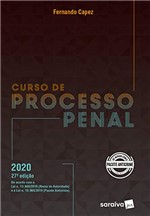 Ficha técnica e caractérísticas do produto Curso de Processo Penal - 27ª Edição 2020
