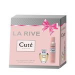 Ficha técnica e caractérísticas do produto Cuté La Rive Kit Feminino Edp 100ml + Desodorante 150ml