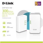 Ficha técnica e caractérísticas do produto D-Link - Kit Repetidor Wireless Powerline - Av500 N 300mbps DHP-W311AV