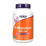 Ficha técnica e caractérísticas do produto D Mannose (D-Mannose) 500mg (240 Vcaps) Now Foods