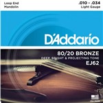 Ficha técnica e caractérísticas do produto D'Addario - Encordoamento para Bandolim EJ62 - D Addario