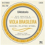 Ficha técnica e caractérísticas do produto DAddario - Encordoamento para Viola Brasileira EJ82B - D Addario