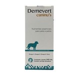 Ficha técnica e caractérísticas do produto Demevert Caninu`s Suplemento para Pele Cães 240ml - Avert