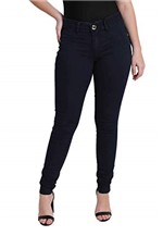 Ficha técnica e caractérísticas do produto Denúncia Calça Jeans New Skinny Z Mulher, 34, Azul