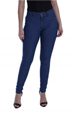 Ficha técnica e caractérísticas do produto Denúncia Calça Jeans New Skinny Z Mulher, 44, Azul