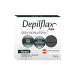 Ficha técnica e caractérísticas do produto Depilflax Cera Depilatória Quente Negra 500g