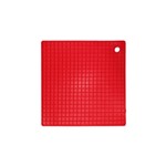 Ficha técnica e caractérísticas do produto Descanso de panela silicone Ou vermelho