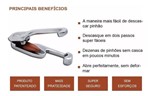 Ficha técnica e caractérísticas do produto Descascador Pinhao Pinholino