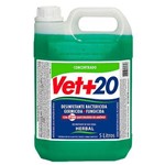 Ficha técnica e caractérísticas do produto Desinfetante Vet+20 Herbal Bactericida - 5L