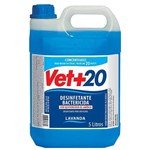 Ficha técnica e caractérísticas do produto Desinfetante Vet+20 Lavanda Bactericida - 5l