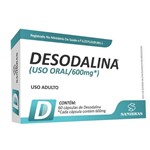 Ficha técnica e caractérísticas do produto Desodalina 600mg 60 Cápsulas - Sanibras - Power Supplements