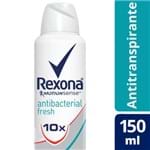Ficha técnica e caractérísticas do produto Desodorante Aerosol Antibacterial Fresh Rexona 90g