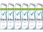 Desodorante Aerosol Antitranspirante Feminino - Rexona Motion Sense Cotton 85ml 6 Unidades
