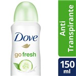 Ficha técnica e caractérísticas do produto Desodorante Aerosol Dove Go Fresh - 150ml